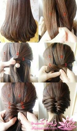 مدل مو در منزل